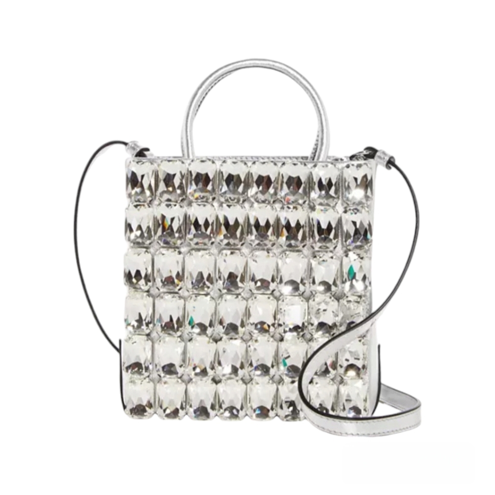 Moschino Jewel Embellished Crossbody Tote